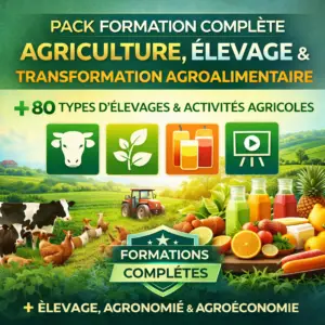 elevage, agriculture et transformation agroalimentaire